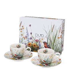 Duo šálky Jarná príroda vtáčik 100 ML