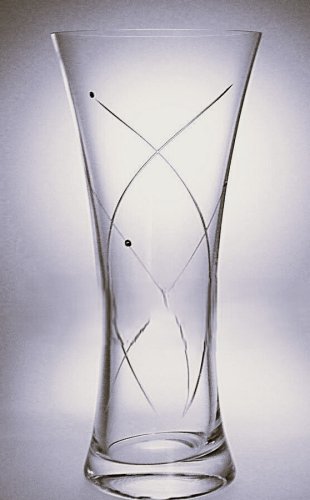 Váza OLÍVIA 30 CM+SW krištáľ