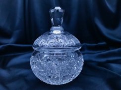 Dóza 13 cm krištáľ