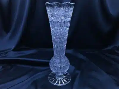 Váza 27 cm krištáľ