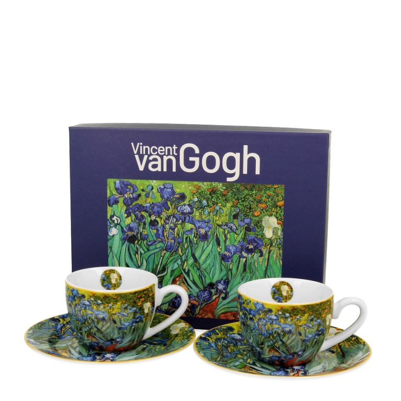 Duo šálky Van Gogh kosatce 270 ML