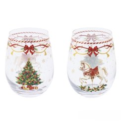 Duo poháre vianočné
