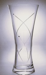 Váza OLÍVIA 30 CM+SW krištáľ
