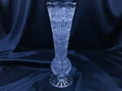 Váza 27 cm krištáľ