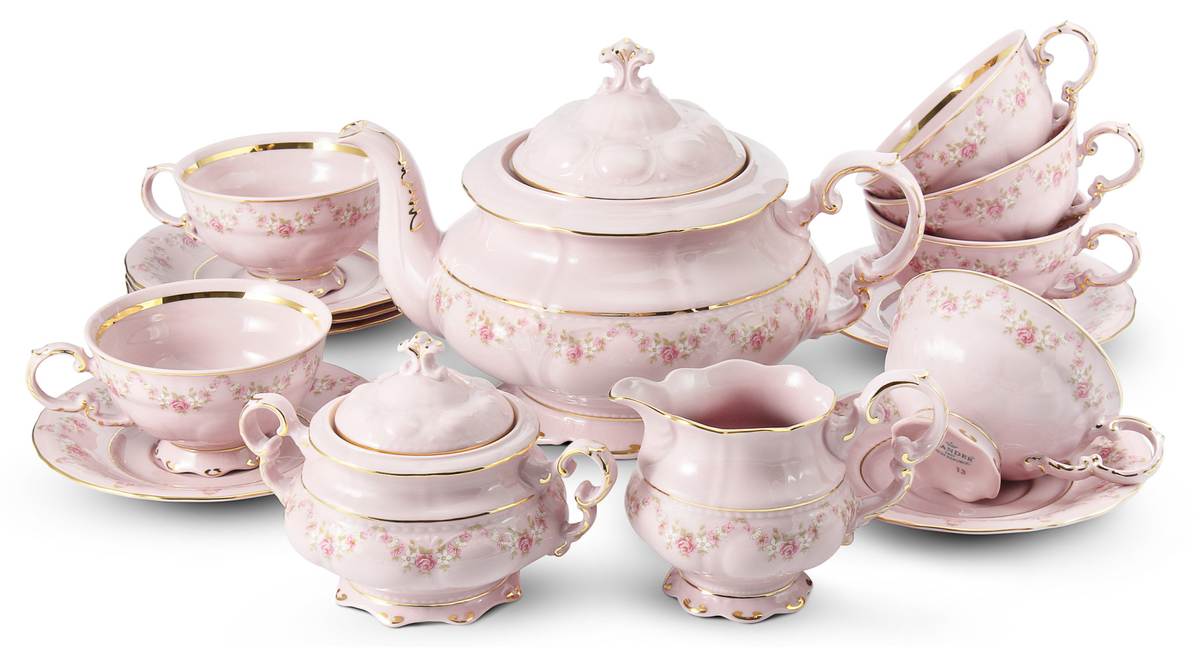 Ružový porcelán-jemnosť a romantika na vašom stole