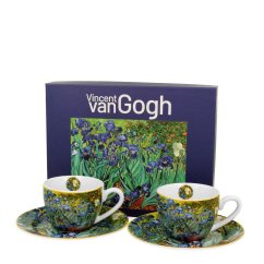 Duo šálky Van Gogh kosatce 270 ML