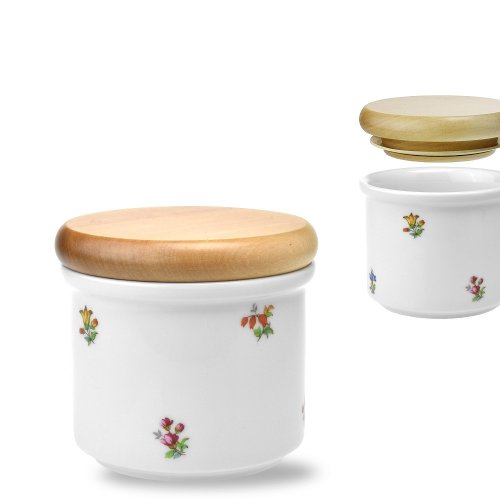 Dóza+drevený vrchnák házenka