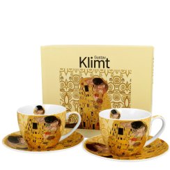 Duo šálky Klimt Bozk 280 ML