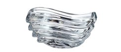 Miska WAVE 22 CM krištáľ