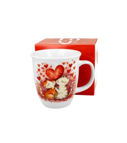 Hrnček JUMBO Zamilované mačky 600 ML