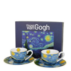 Duo šálky Van Gogh nočná obloha 100 ML