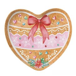 Podnos srdce Christmas